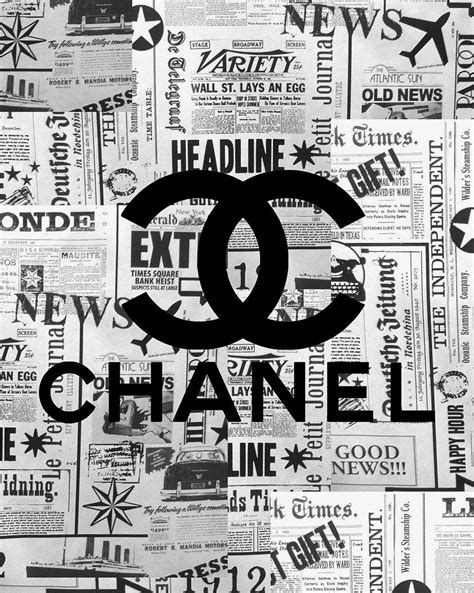 chanel vintage background|aesthetic Chanel wallpaper.